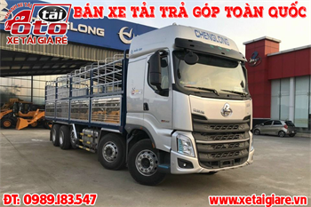 Xe Tải Chenglong H7 21.5 Tấn 2022 Thùng Dài 9m7 | Xe Tải 22 Tấn Chenglong 5 Chân 2022 350HP LZ1340H7GBT